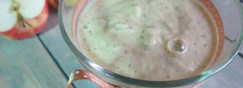 смузи из кабачка, яблока и груши. Шаг 4