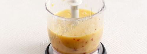 смузи из персика и малины. Шаг 5