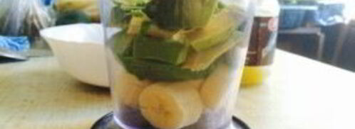 смузи с авокадо. Шаг 3