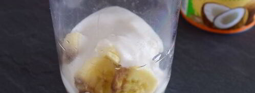 смузи с бананом и кокосовым молоком. Шаг 7