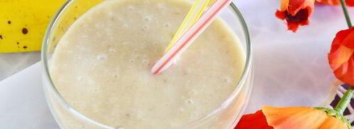 смузи с бананом и кокосовым молоком. Шаг 10