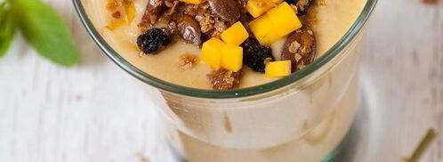 смузи с бананом и манго. Шаг 4