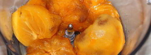 смузи с хурмой и бананами. Шаг 3