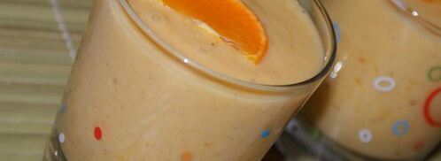 смузи с хурмой и бананами. Шаг 5