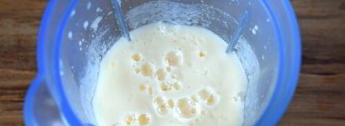 смузи с консервированным ананасом и киви. Шаг 8