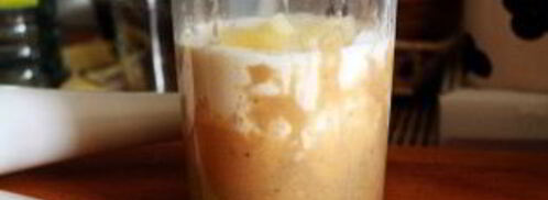 смузи с яблоком и бананом. Шаг 4