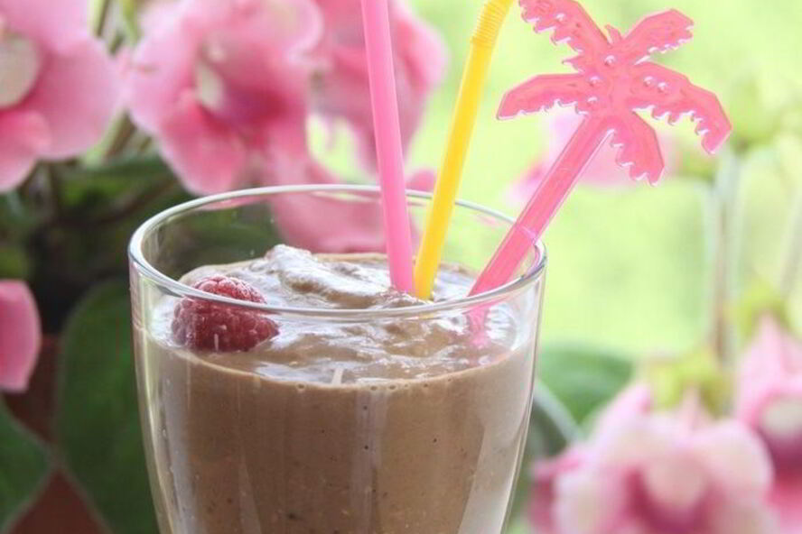 Рецепт смузей шоколадно-овсяный