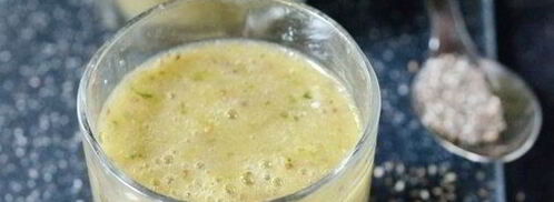 зеленый смузи. Шаг 7