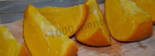 апельсиновый сок. Шаг 4