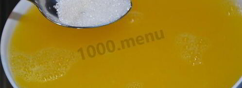 апельсиновый сок. Шаг 9