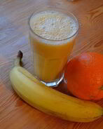 Банановый сок