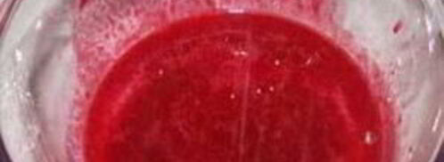 клюквенный сок. Шаг 5