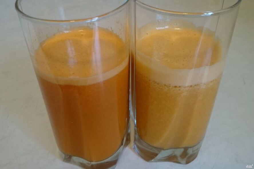 Рецепт морковна-картофельного сок