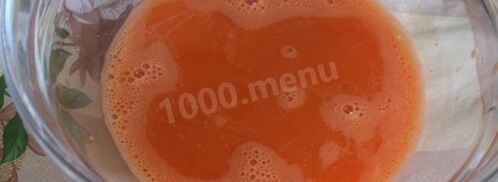 морковно свекольный сок. Шаг 7