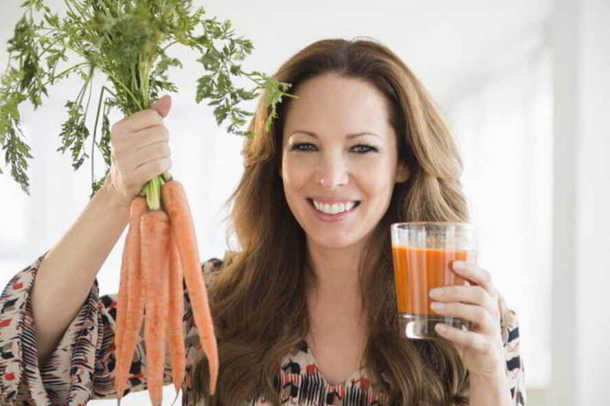 Рецепт морковного сока с маслом