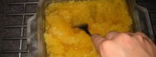 мороженый сок granita. Шаг 5