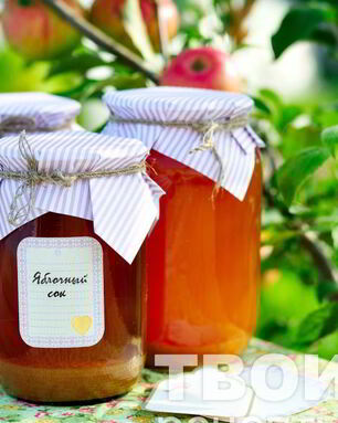 Пастеризованный яблочный сок