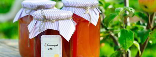 пастеризованный яблочный сок. Шаг 6