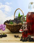 Сок черной бузины