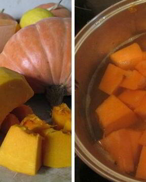 Сок из тыквы и апельсинов