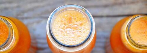 сок из тыквы, яблок и моркови. Шаг 7