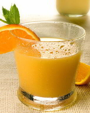 Сок тыквы с апельсином