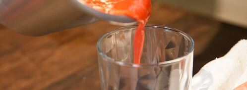 свежий томатный сок. Шаг 8