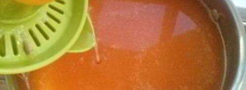тыквенный сок. Шаг 7