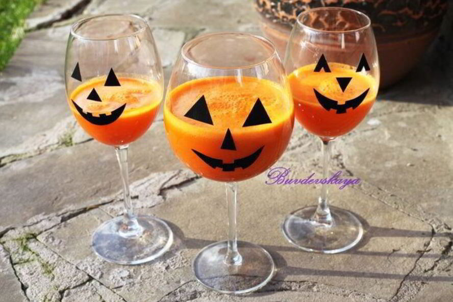 Рецепт витаминного коктейля безумная тыква на хэллоуин