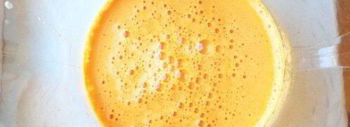 витаминный коктейль безумная тыква на хэллоуин. Шаг 3