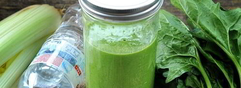 зеленый коктейль из сельдерея со щавелем. Шаг 10