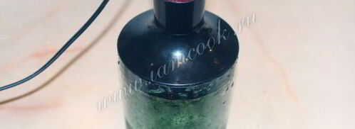 зеленый коктейль из шпината. Шаг 6