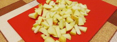 фруктовый салат с орехами и финиками. Шаг 3