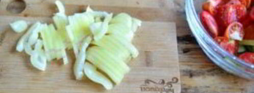 греческий салат классический. Шаг 5