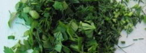 греческий салат с орехами. Шаг 6