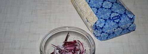 греческий салат с перловкой. Шаг 3