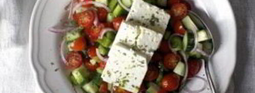 греческий салат с соевым соусом. Шаг 11