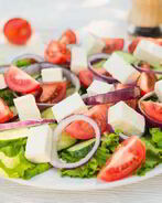 Греческий салат с заправкой MAGGI корона салата