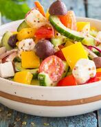 Салат греческий классический