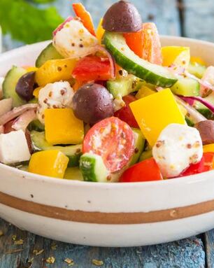 Салат греческий классический