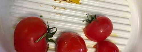 салат-гриль с сыром халуми по-гречески. Шаг 6