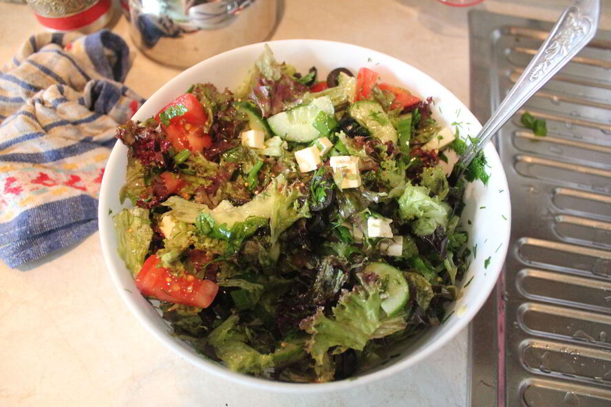 Рецепт салата по-гречески