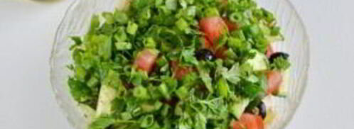 салат с брынзой по-гречески. Шаг 5