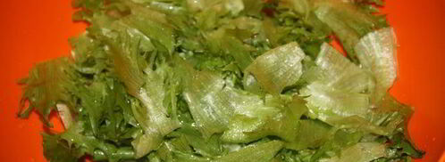 салат с гречкой и копченой форелью. Шаг 3