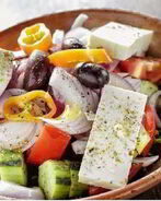 Сочный греческий салат