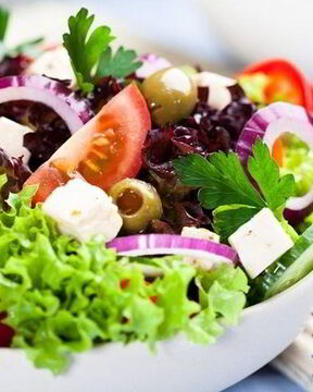 Традиционный греческий салат