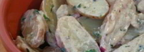 французский картофельный салат. Шаг 5