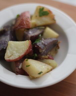 Картофельный салат без майонеза