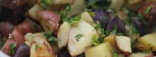 картофельный салат без майонеза. Шаг 5