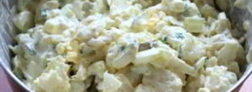 классический картофельный салат. Шаг 6